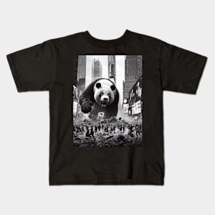 "Pandadoom": Chaos Strikes the City Kids T-Shirt